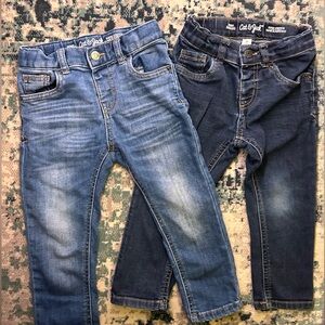🌟Cat & Jack (Set of 2) Size 3T Stretchy Jeans